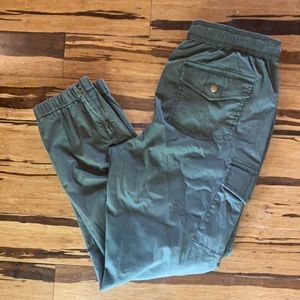 Olive Green Cargo Pants